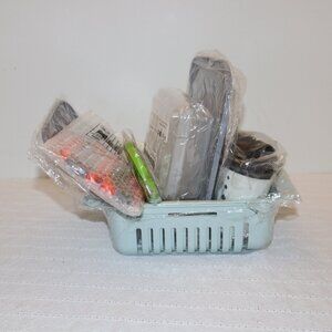 Kitchen Sink Organizer Bundle – Drain Basket & Tools – New